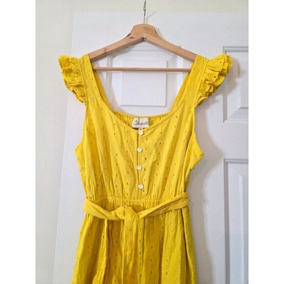 Revolve, Cleobella Harlow Ankle Dress in Lemon S - Picture 3 of 10